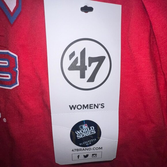 2023 Texas Rangers World Series Champions T-Shirt Womens, Medium - Picture 6 of 9